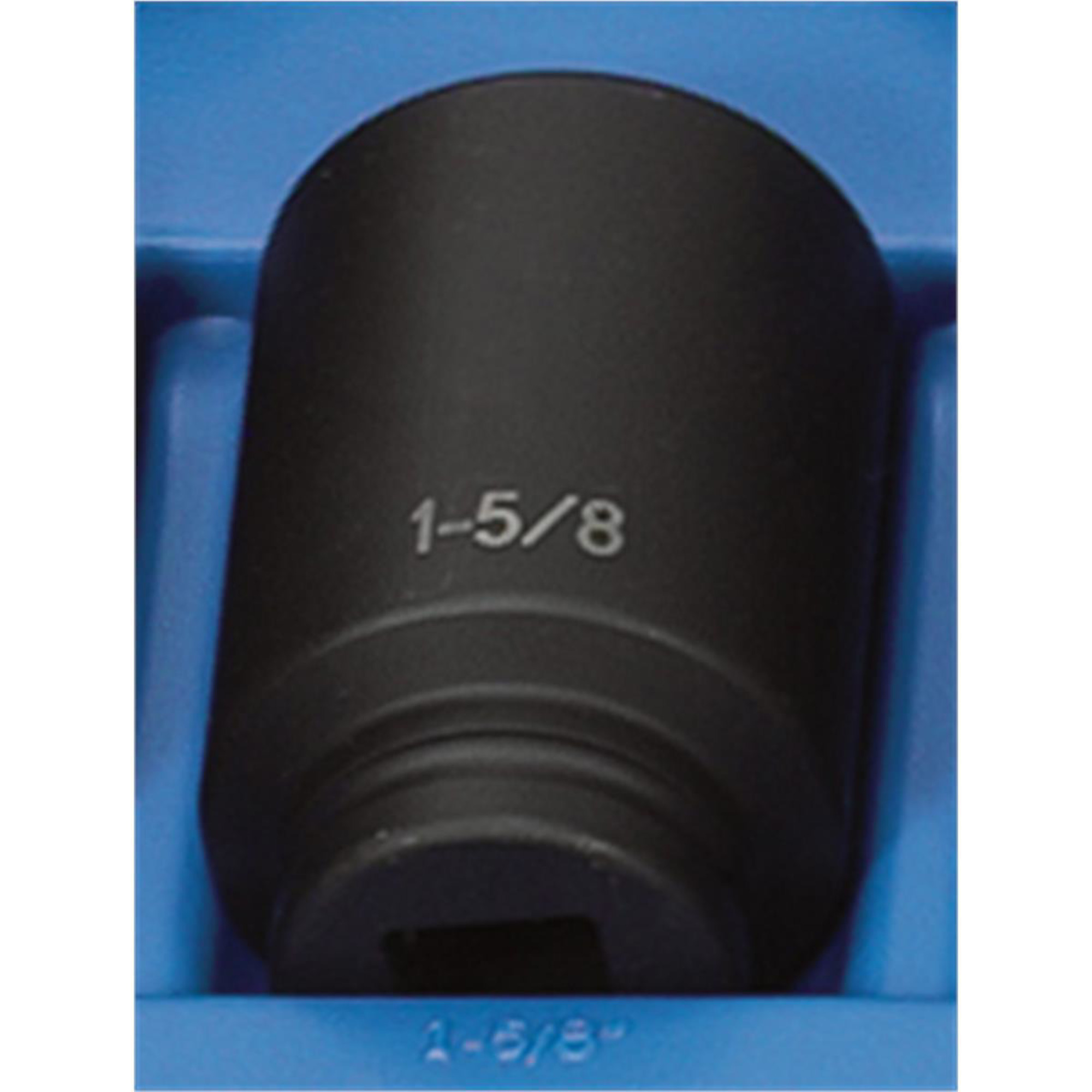 Grey Pneumatic Deep Impact Socket — 1 5/8in., 3/4in. Drive, 6-Point, Chrome-Molybdenum Steel, Model# GRE3052D